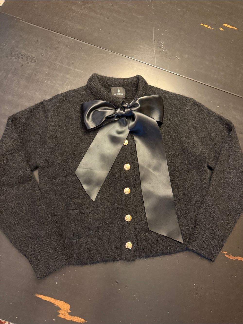 Anine Bing Rhodes Cardigan w/Bow